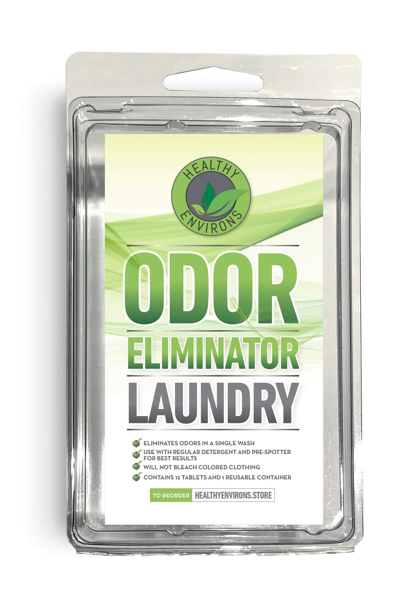 Odor Eliminator Laundry Solution - Healthy Environs